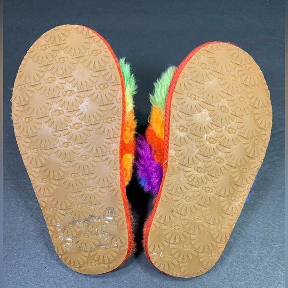 Ugg Slipper Sandal Multi Colored Toddler Youth Size 8.5C - Picture 6 of 6